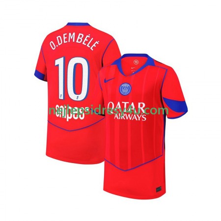 Fotbalový Dres Paris Saint-Germain Ousmane Dembele 10 Alternativní 2025/26